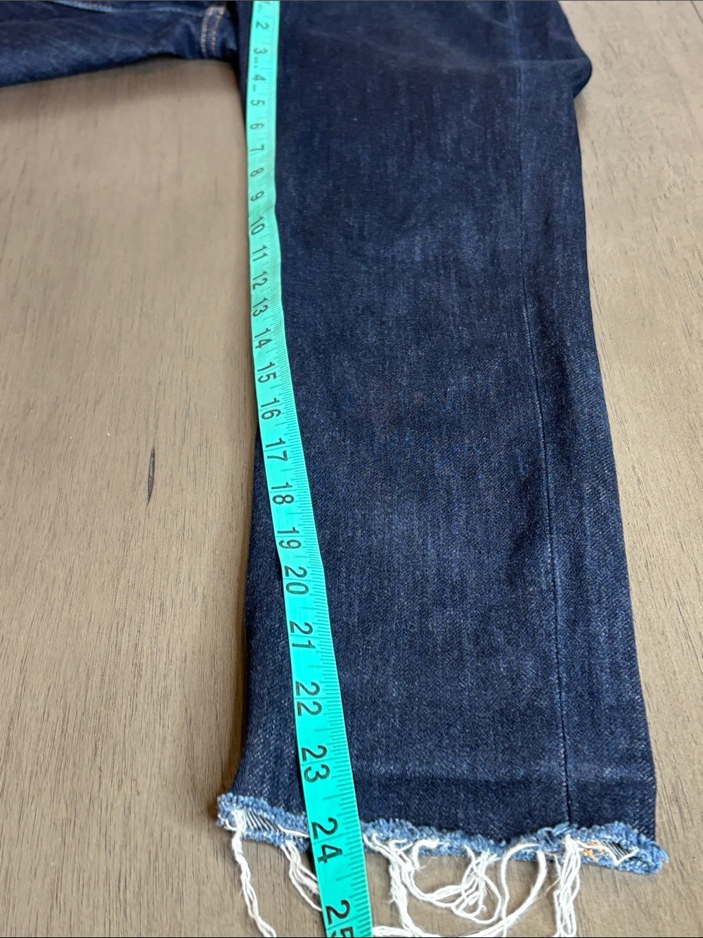 π Banana Republic Straight Leg Jeans Womenβs 26P Dark Wash Stretch Denim π - Picture 9 of 12